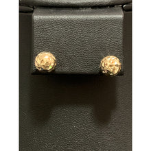 Load image into Gallery viewer, 18K Gold Earrings Stud Ball 1.67 grams - Rafant
