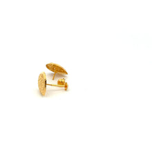Load image into Gallery viewer, 18K Gold Earrings Stud Screw Type - Rafant
