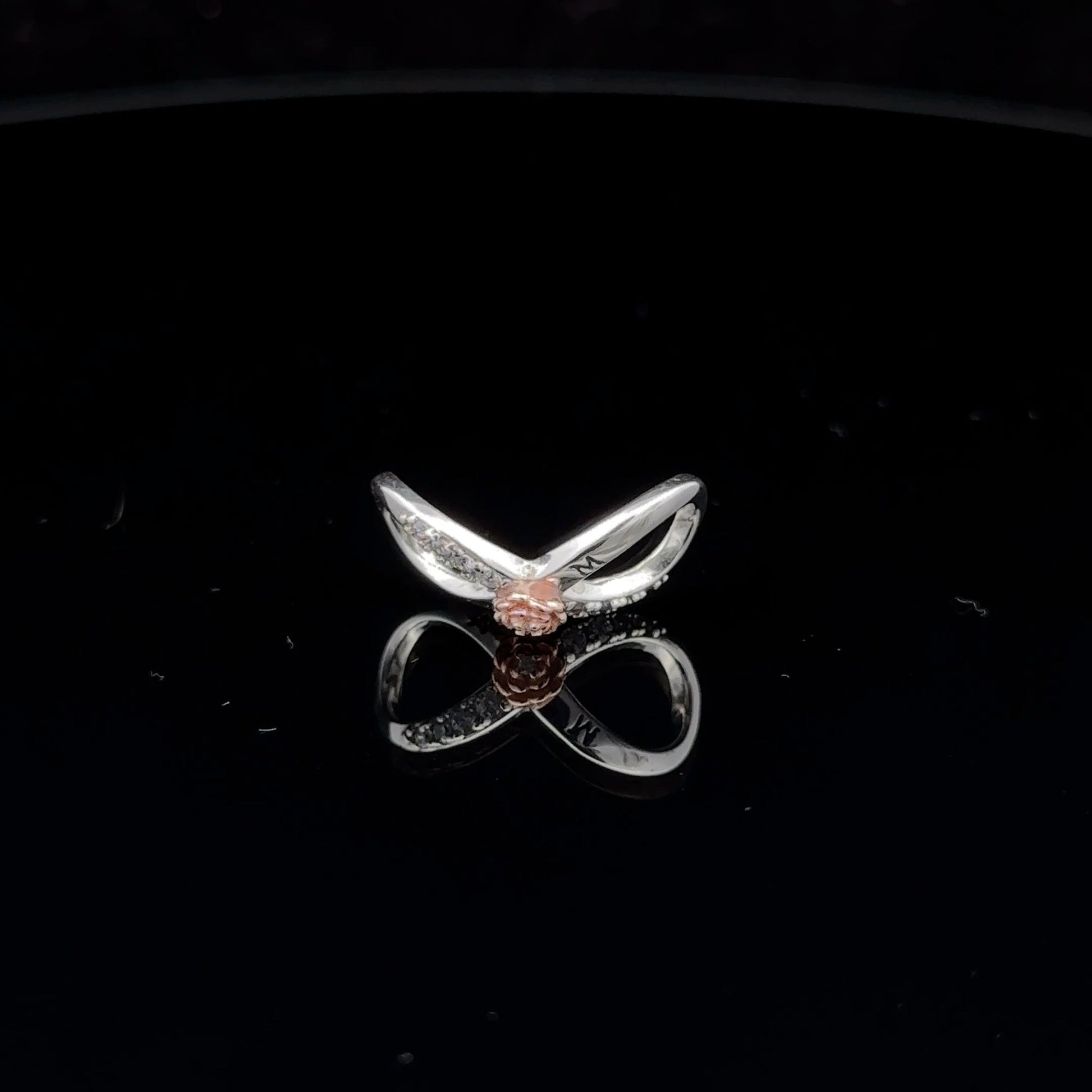 925 Sterling Silver Charm Bead Infinity Flower For Charm Bracelet Necklace - Rafant