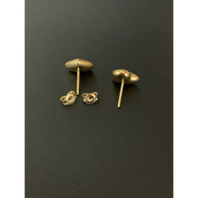 Load image into Gallery viewer, 18K Gold Earrings Saudi Gold Stud Heart Earrings  2.72 grams - Rafant
