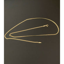 Load image into Gallery viewer, 18K Saudi Gold Chain Necklace Mariner Link  20 inches 2.48 grams - Rafant
