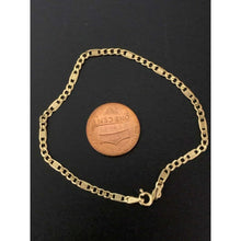 Load image into Gallery viewer, 18K Gold Bracelet Cable Link 6.75 inches 1.50 grams
