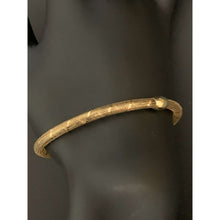 Load image into Gallery viewer, 18K Gold Bracelet Bangles Soft Mesh Flexible Stretchable 7 inches 1.04 grams
