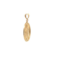 Load image into Gallery viewer, 18K Gold Pendant Round Sto. Nino Religious 1.14 grams - Rafant
