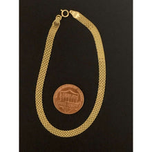 Load image into Gallery viewer, 18K Gold Bracelet 2.45 grams 7.5 inches
