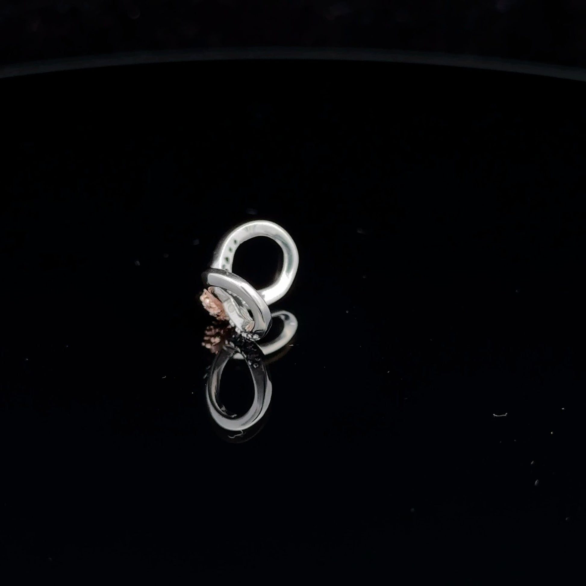 925 Sterling Silver Charm Bead Infinity Flower For Charm Bracelet Necklace - Rafant