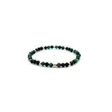 Load image into Gallery viewer, Natural Gemstones Mini 3-4mm 18K Yellow Gold Charm Bead Birthstone
