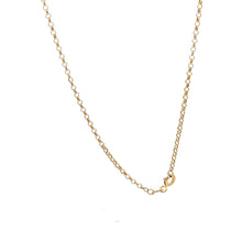 Load image into Gallery viewer, 18K Gold Necklace Chain Rolo 20 inches 1.40 grams - Rafant
