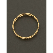 Load image into Gallery viewer, 18K Gold  Ring Infinity 1.09 grams Size 5.75
