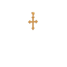 Load image into Gallery viewer, 18K Gold Pendant Charm Cross Religious 0.60 grams - Rafant
