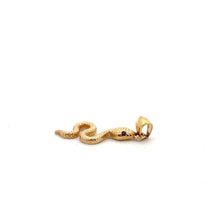 Load image into Gallery viewer, 18K Gold Pendant Charm Snake 1.03 grams - Rafant

