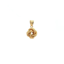 Load image into Gallery viewer, 18K Gold Pendant Knot Pendant 1.02 grams - Rafant
