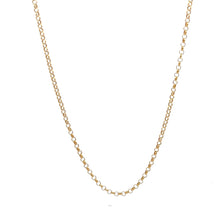 Load image into Gallery viewer, 18K Gold Necklace Chain Rolo 20 inches 1.40 grams - Rafant
