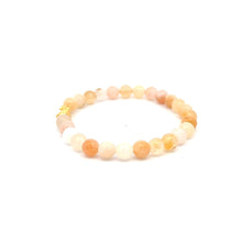 Load image into Gallery viewer, 18K Gold Pixiu Piyao Bracelet Elastic Natural Gemstones Aventurine Multicolor 6mm - Rafant
