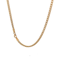 Load image into Gallery viewer, 18K Gold Necklace Chain Curb Size 20 inches - Rafant
