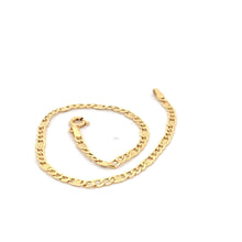 Load image into Gallery viewer, 18K Yellow Gold Bracelet Chain Tiny Link Size 7.5 inches Thin 1.32 grams - Rafant
