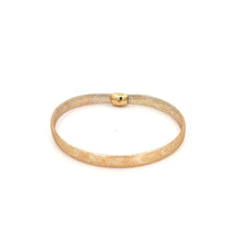 Load image into Gallery viewer, 18K Gold Bracelet Mesh Soft Bangle 6.5 inches 0.82 grams - Rafant
