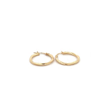 Load image into Gallery viewer, 18K Gold Earrings Hoops Spiral 1gram - Rafant
