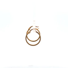 Load image into Gallery viewer, 18K Yellow Gold Earrings Hoops Loops Small - Rafant
