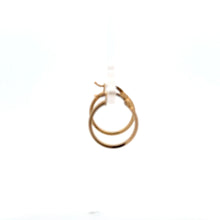 Load image into Gallery viewer, 18K Yellow Gold Earrings Hoops Loops Small - Rafant
