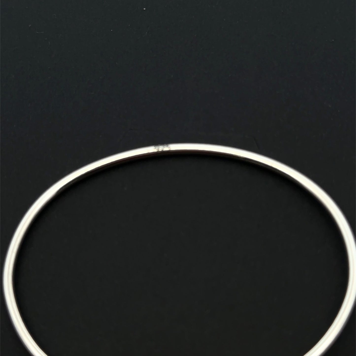 925 Sterling Silver Interchangeable Bangle, Modular Screw-End Cuff Bracelet, Build Your Own Custom Jewelry Base S6" - Rafant