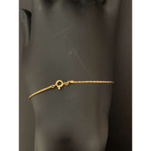 Load image into Gallery viewer, 18K Gold Bracelet Beaded Flexible 1.28 grams 7 inches
