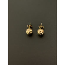 Load image into Gallery viewer, 18K Gold Earrings Stud Ball 1.67 grams - Rafant
