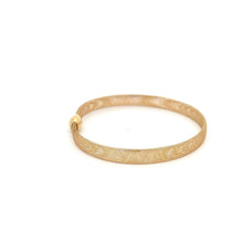Load image into Gallery viewer, 18K Gold Bracelet Mesh Soft Flexible Bangle Size 6.5 inches 0.92 grams - Rafant
