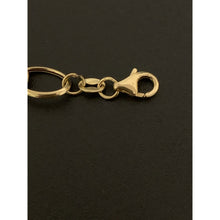 Load image into Gallery viewer, 18K Gold Bracelet Oval Chain Link 3.48 grams 7.5 inches
