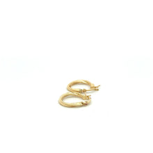 Load image into Gallery viewer, 18K Gold Earrings Hoops Small 0.82 grams - Rafant
