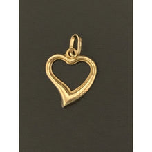 Load image into Gallery viewer, 18K Gold Pendant Open Heart 0.66grams - Rafant
