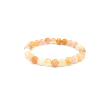 Load image into Gallery viewer, 18K Gold Money Ball Lucky Bracelet Gemstones Aventurine Multicolor 6mm - Rafant
