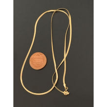 Load image into Gallery viewer, 18K Gold Necklace Chain 17.75 inches 1.55 grams - Rafant
