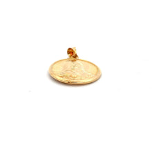 Load image into Gallery viewer, 18K Gold Pendant Jesus Christ Saint Joseph Round 2.79 grams - Rafant
