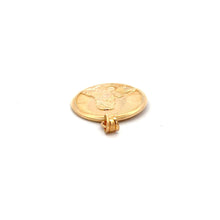 Load image into Gallery viewer, 18K Gold Pendant Jesus Christ Saint Joseph Round 2.79 grams - Rafant
