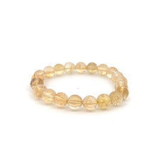 Load image into Gallery viewer, 18K Gold Money Bag Lucky Charm Beads Bracelet Gemstones Citrine 8mm - Rafant
