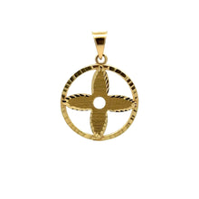 Load image into Gallery viewer, 18K Gold Pendant Round Circle 1.85 grams - Rafant
