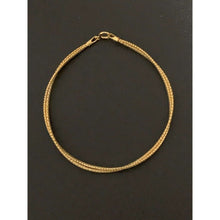 Load image into Gallery viewer, 18K Gold Bracelet Bangle Soft Mesh 0.97 grams Size 6.25 inches
