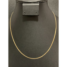 Load image into Gallery viewer, 18K Gold Necklace Chain 17.75 inches 1.55 grams - Rafant
