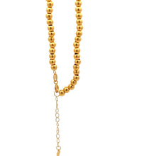 Load image into Gallery viewer, 18K Gold Bracelet Beaded Balls Size 6 inches plus 0.75 inch 1.20 grams - Rafant
