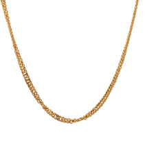 Load image into Gallery viewer, 18K Gold Necklace Chain Curb 17.75 inches 3.27 grams - Rafant
