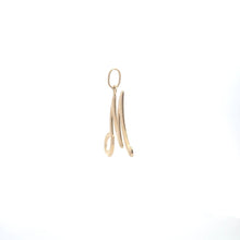 Load image into Gallery viewer, 18K Gold Pendant Letter Initial M - Rafant
