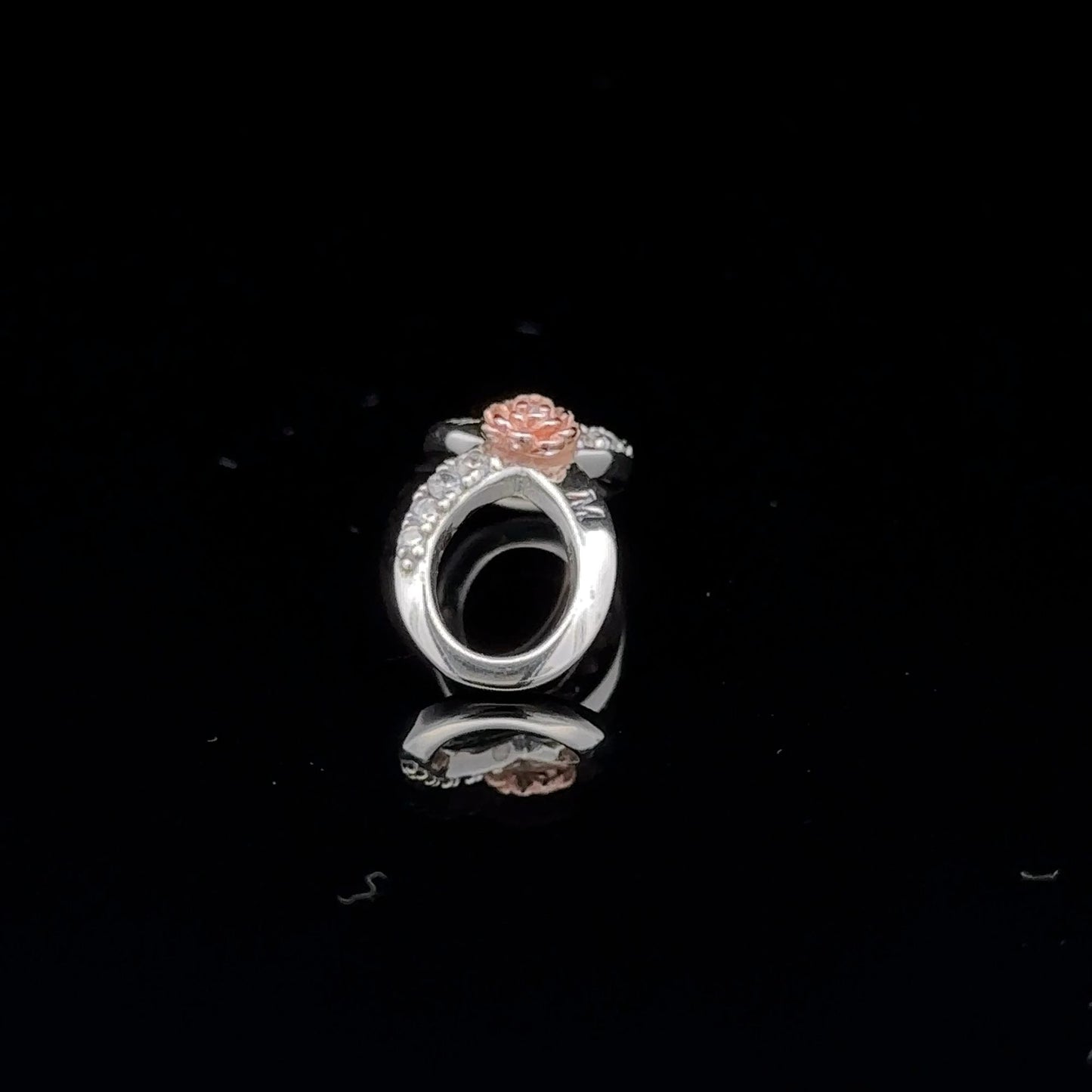 925 Sterling Silver Charm Bead Infinity Flower For Charm Bracelet Necklace - Rafant