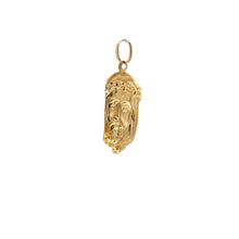 Load image into Gallery viewer, 18K Gold Pendant Face Of Jesus Christ Not a Back to Back Design - Rafant
