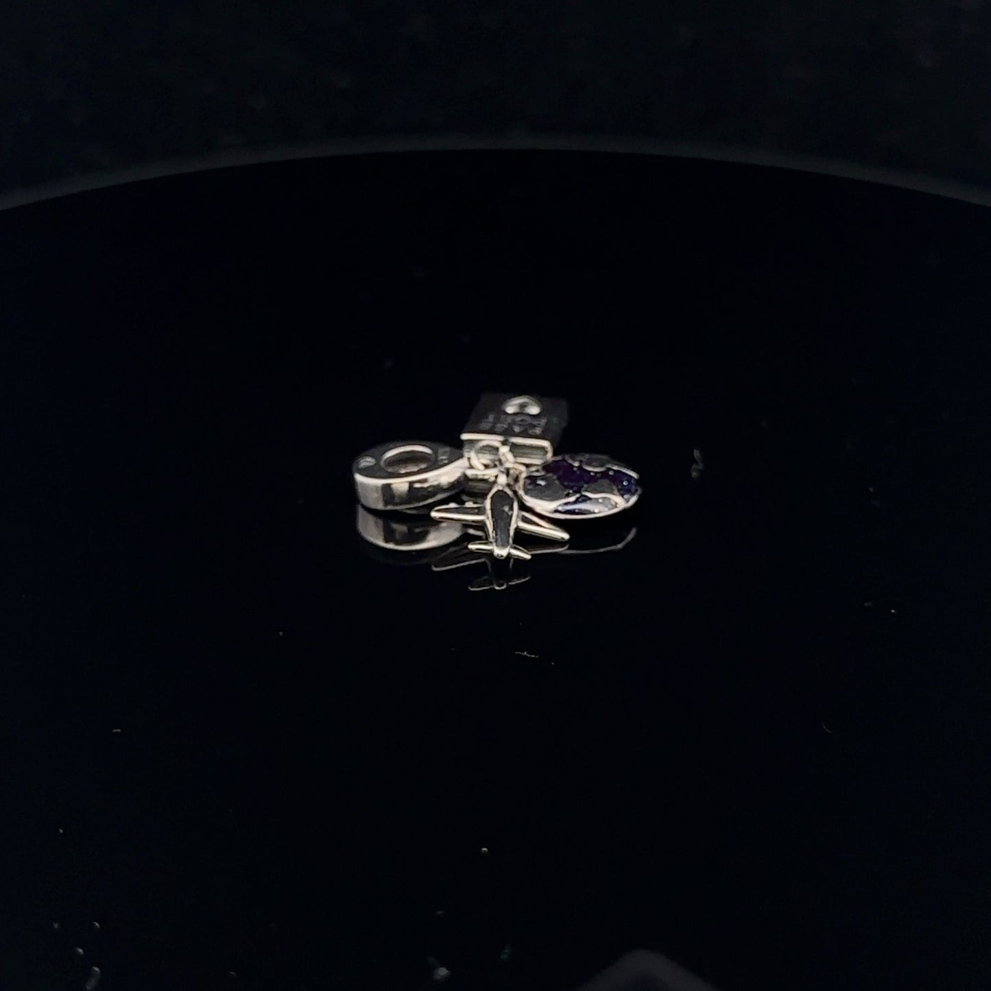 925 Sterling Silver Charm Bead Travel Hanging - Rafant