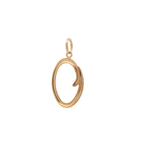 Load image into Gallery viewer, 18K Gold Pendant Letter O Initial 1.06 grams - Rafant
