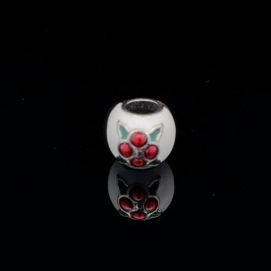 925 Sterling Silver Charm Bead Christmas Holiday For Charm Bracelet Necklace - Rafant