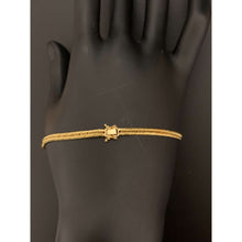 Load image into Gallery viewer, 18K Gold Bracelet 7.5 inches 2.58 grams
