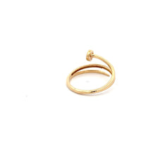 Load image into Gallery viewer, 18K Gold Ring Size 8 Spiral - Rafant
