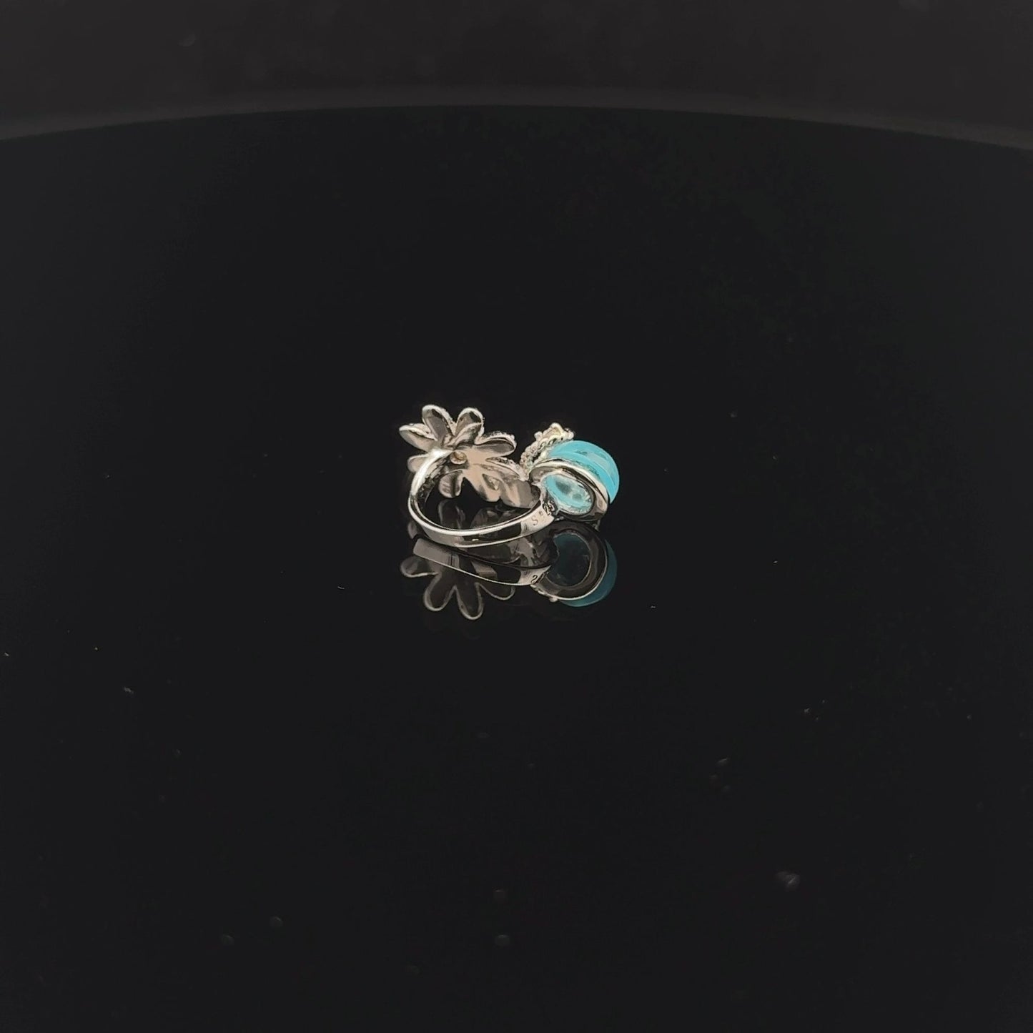 925 Sterling Silver Charm Bead Flower - Rafant